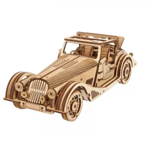 Voiture de sport Souris Rapide Ugears - Puzzle 3D mécanique en bois