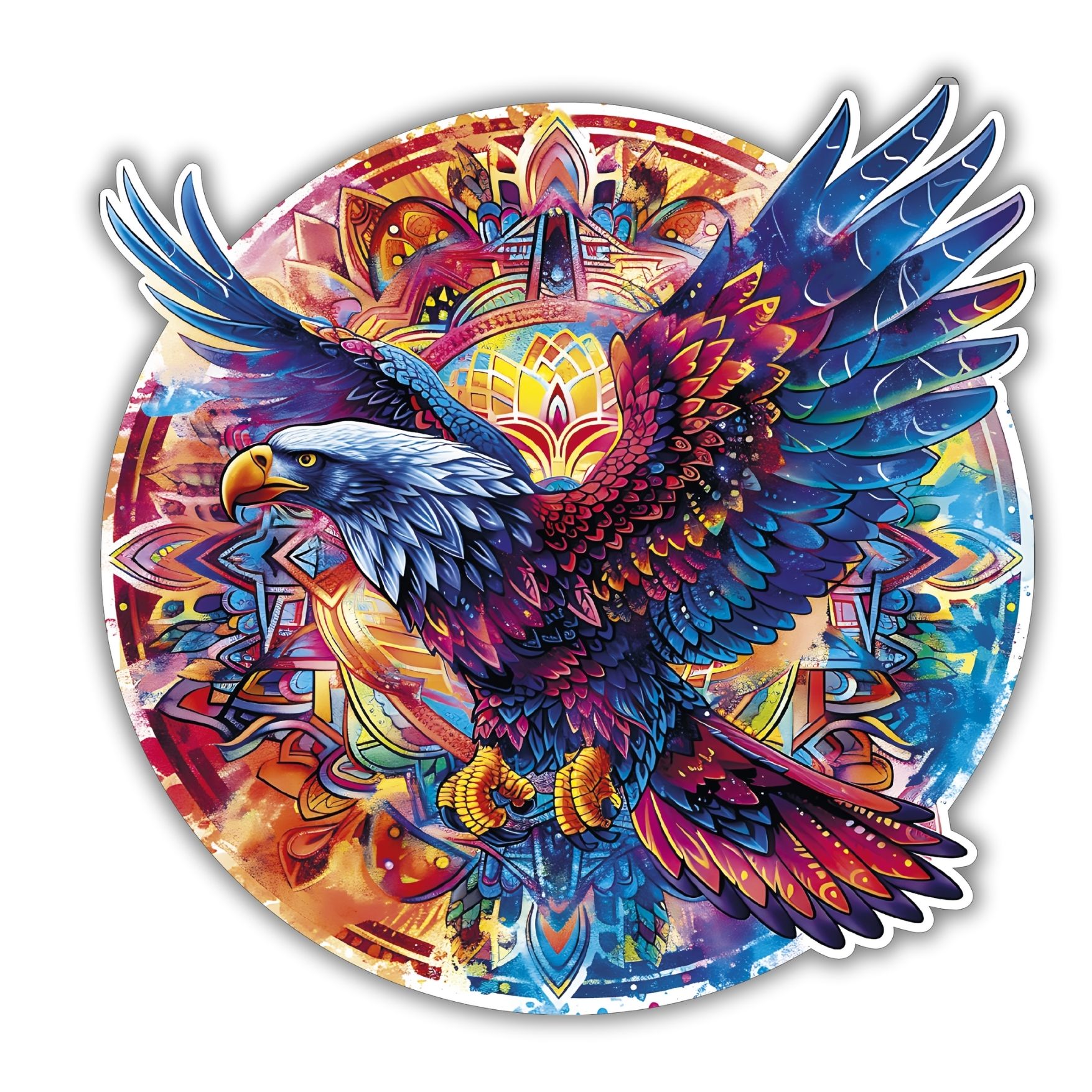 Aigle de la Liberté Puzzle en bois