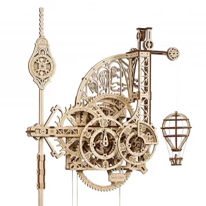 Horloge-Aéro Ugears - Puzzle 3D en bois