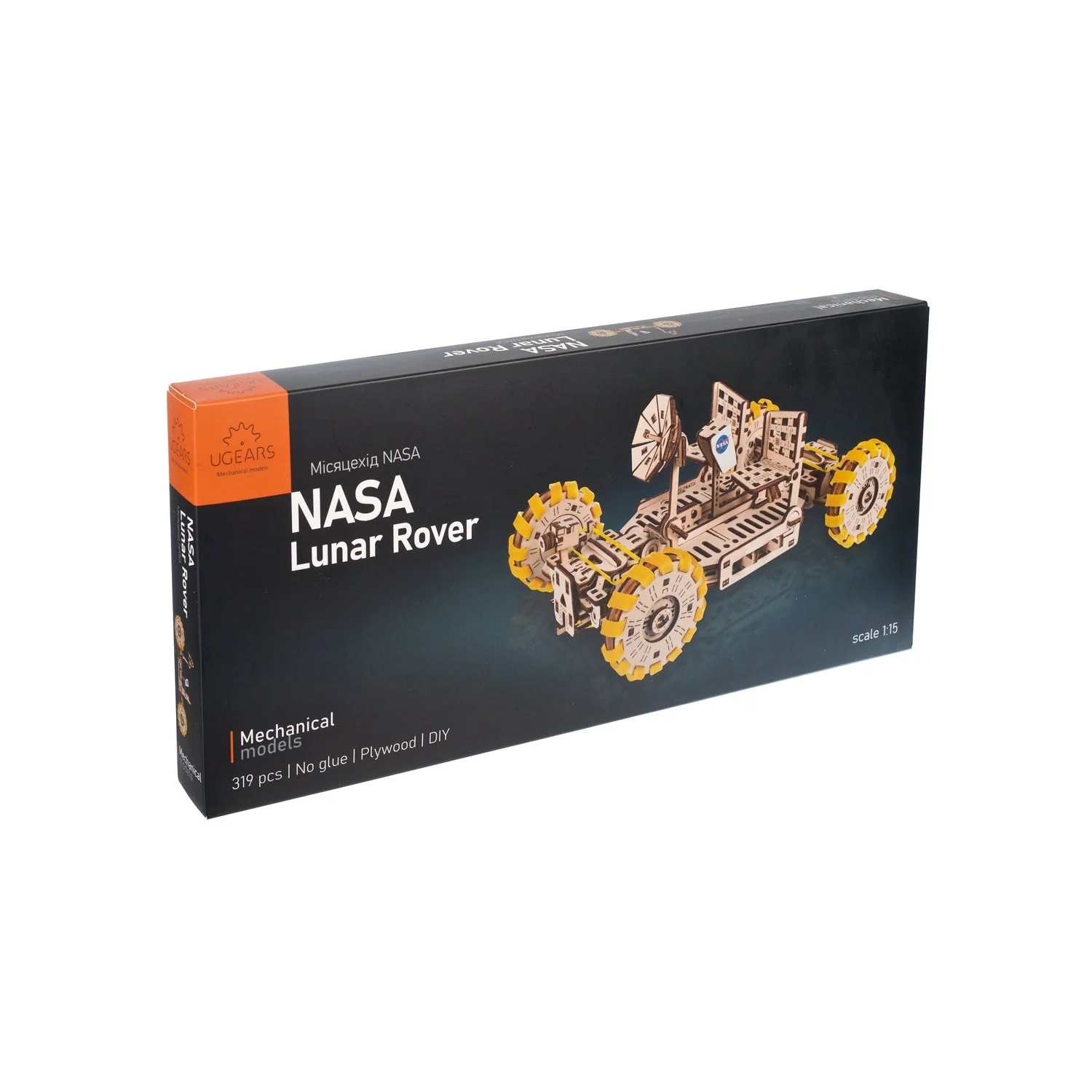 Rover lunaire de la NASA Puzzle 3D en bois - Ugears – Image 7