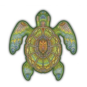 La Tortue Verte Puzzle en bois