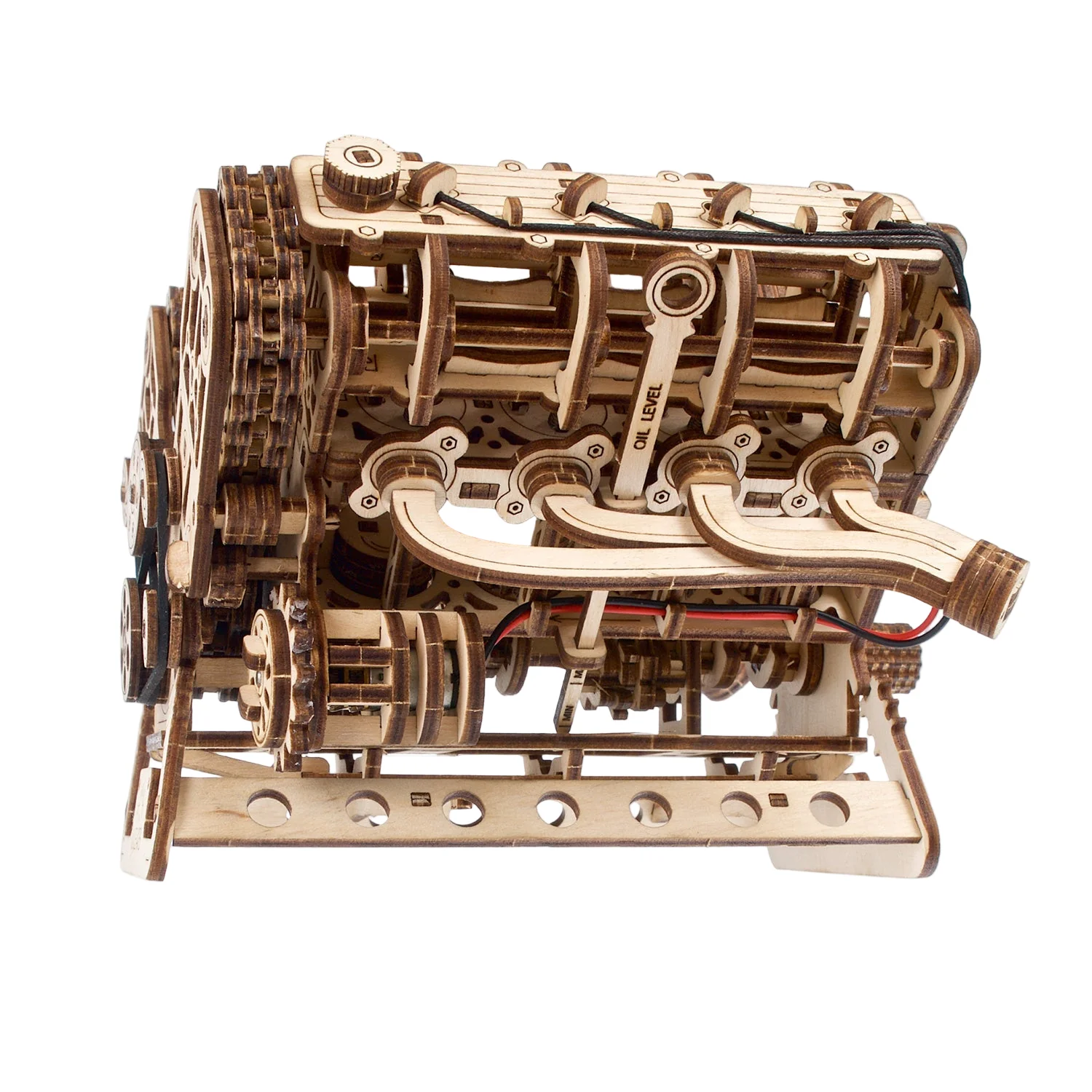 V8 Engine Puzzle 3D mécanique en bois - Ugears – Image 5