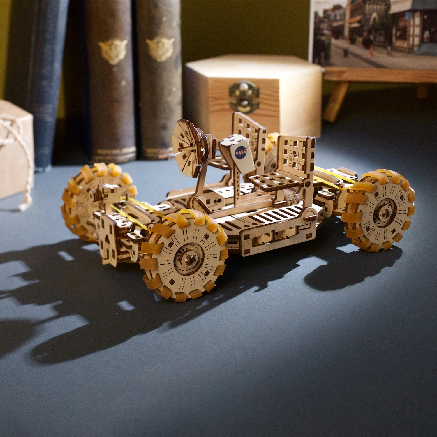 Rover lunaire de la NASA Puzzle 3D en bois - Ugears – Image 5