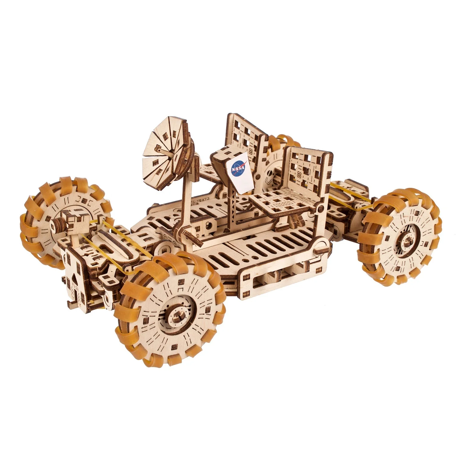 Rover lunaire de la NASA Puzzle 3D en bois - Ugears – Image 3