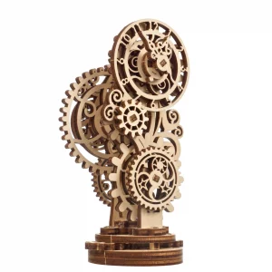 Horloge Steampunk - Puzzle 3D mécanique en bois