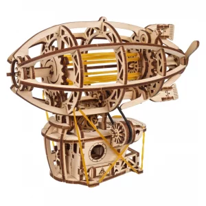 Dirigeable Steampunk Ugears - Puzzle 3D mécanique en bois