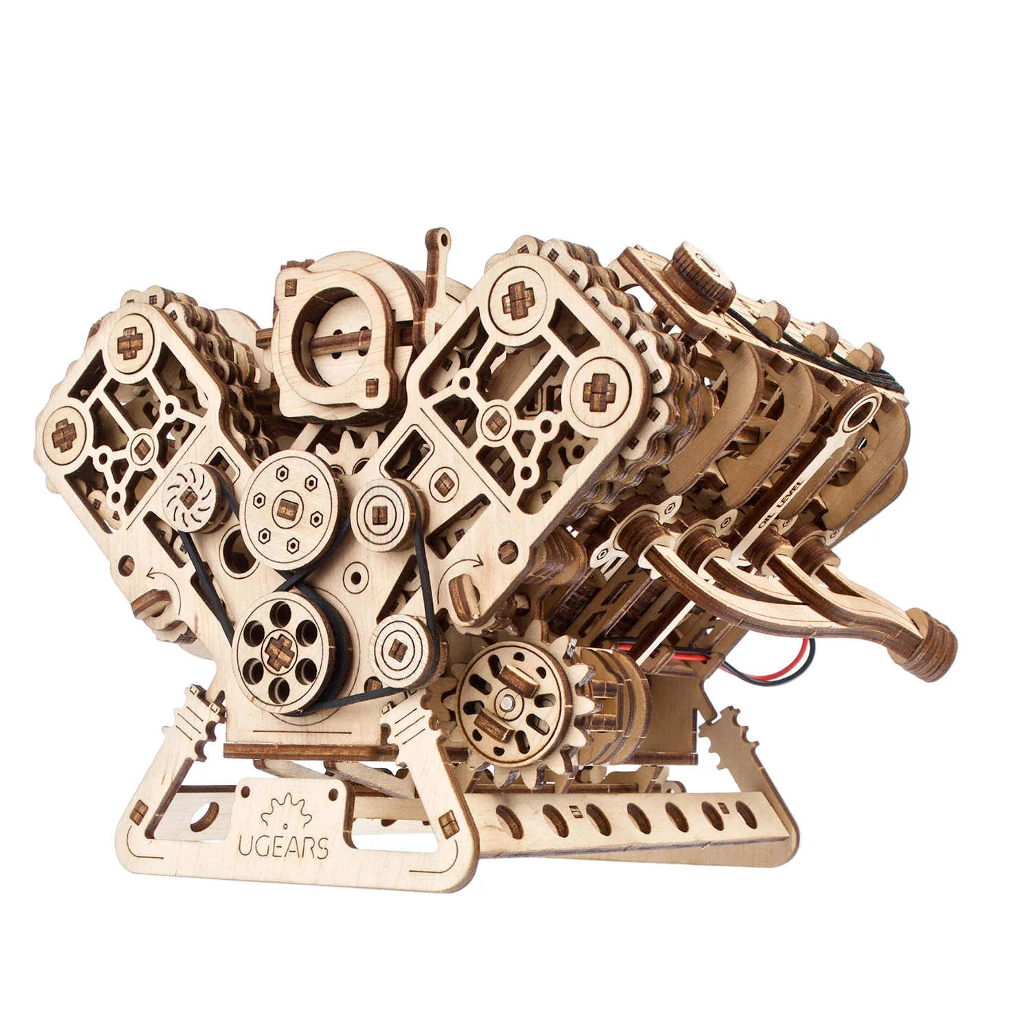 V8 Engine Puzzle 3D mécanique en bois - Ugears