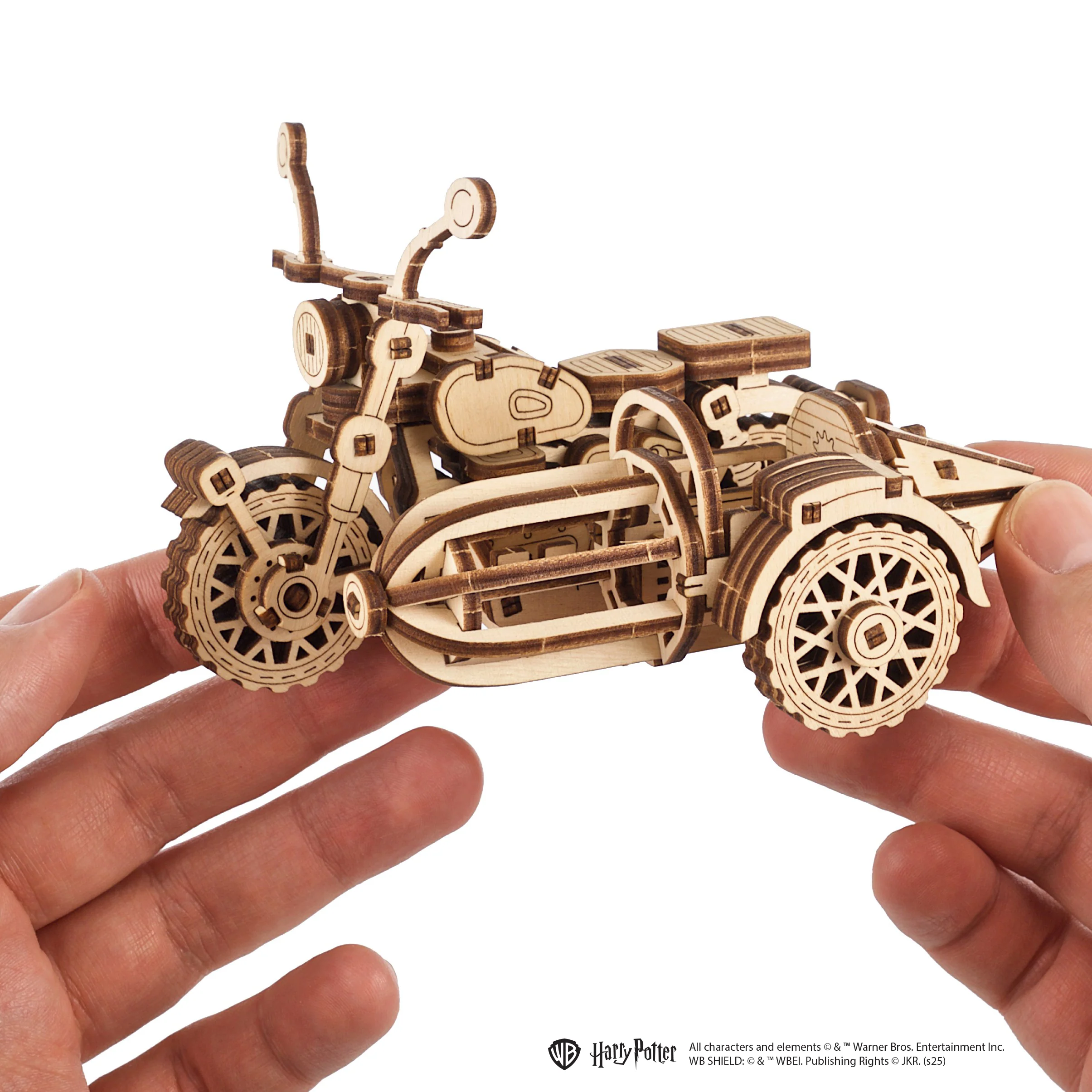 Moto volante de Hagrid Ugears - Puzzle 3D mécanique en bois – Image 4