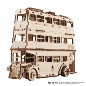 Le Magicobus - Puzzle 3D Mécanique en bois