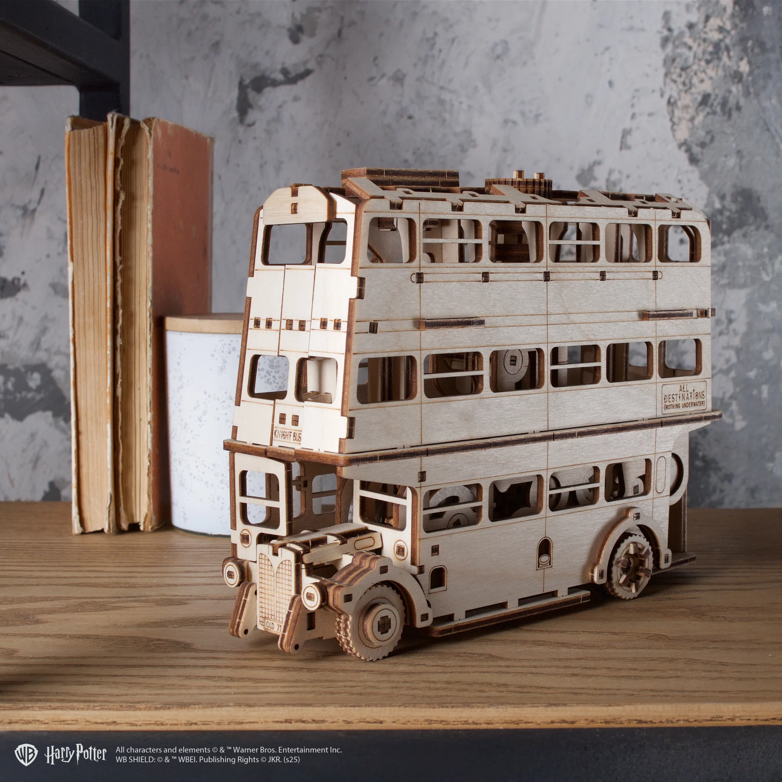 Le Magicobus - Puzzle 3D Mécanique en bois – Image 4