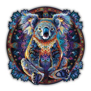 Koala mandala Puzzle en bois
