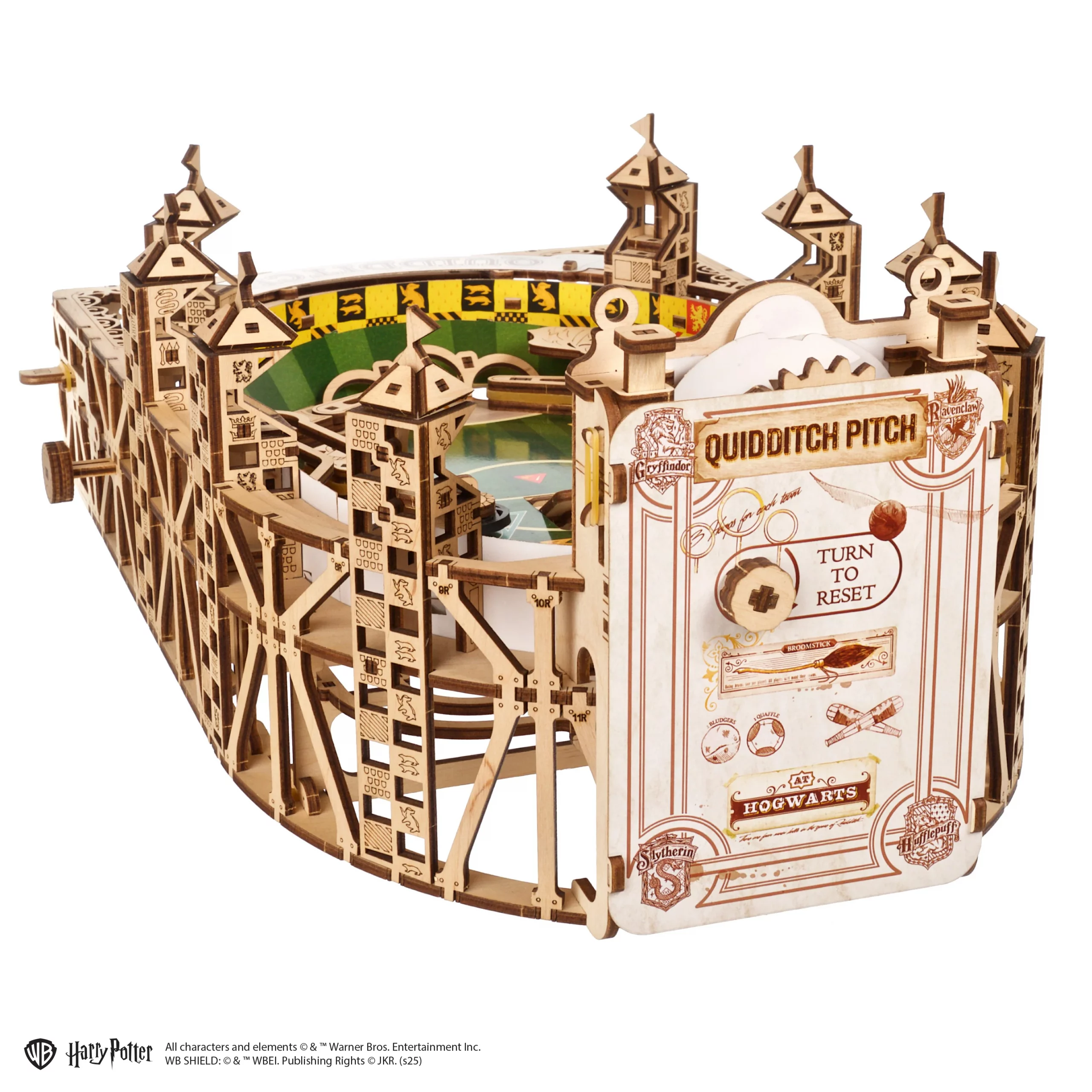 Flipper Quidditch Ugears - Puzzle 3D mécanique en bois – Image 6