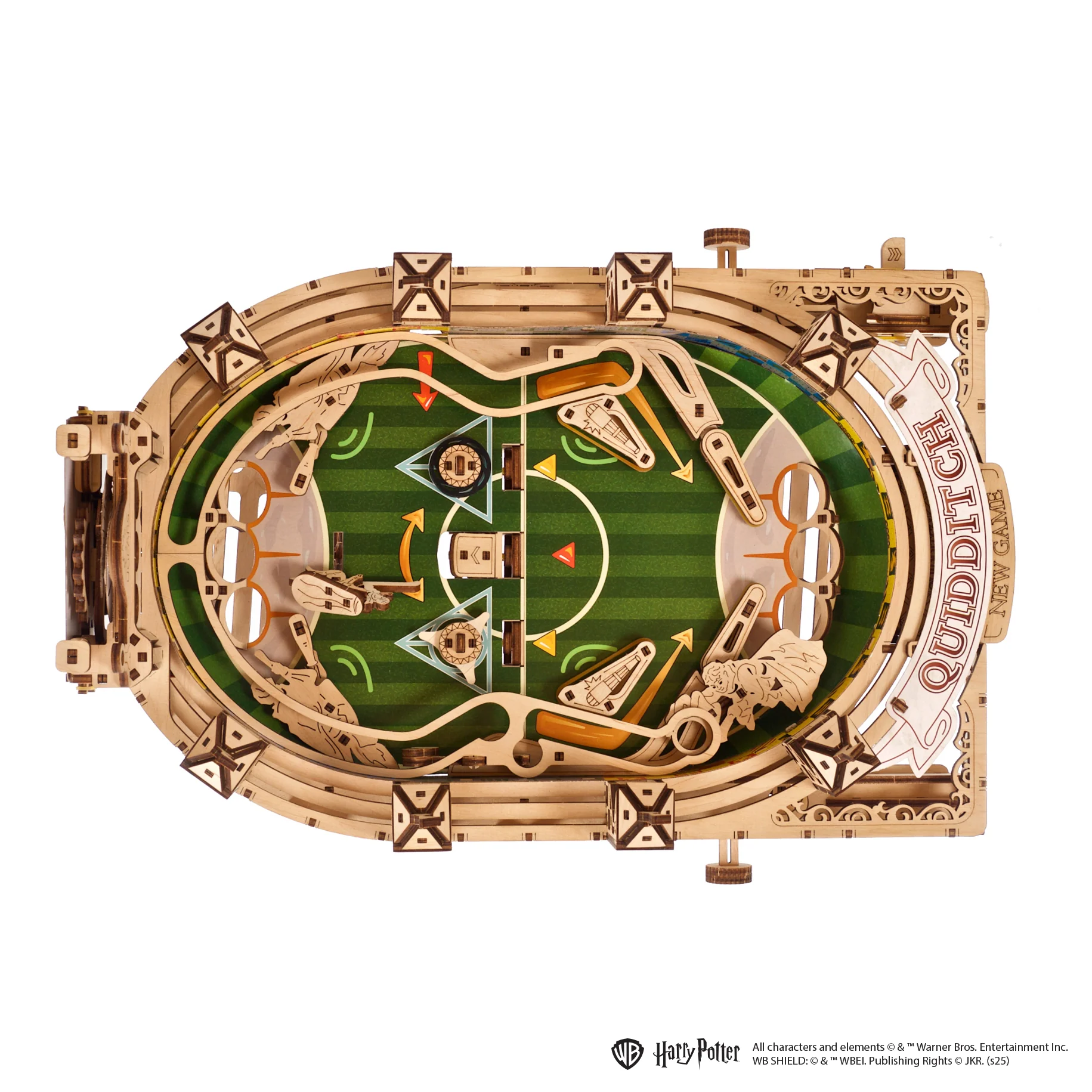 Flipper Quidditch Ugears - Puzzle 3D mécanique en bois – Image 5