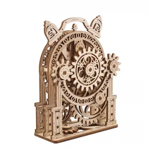 Réveil vintage Ugears - Puzzle 3d en bois