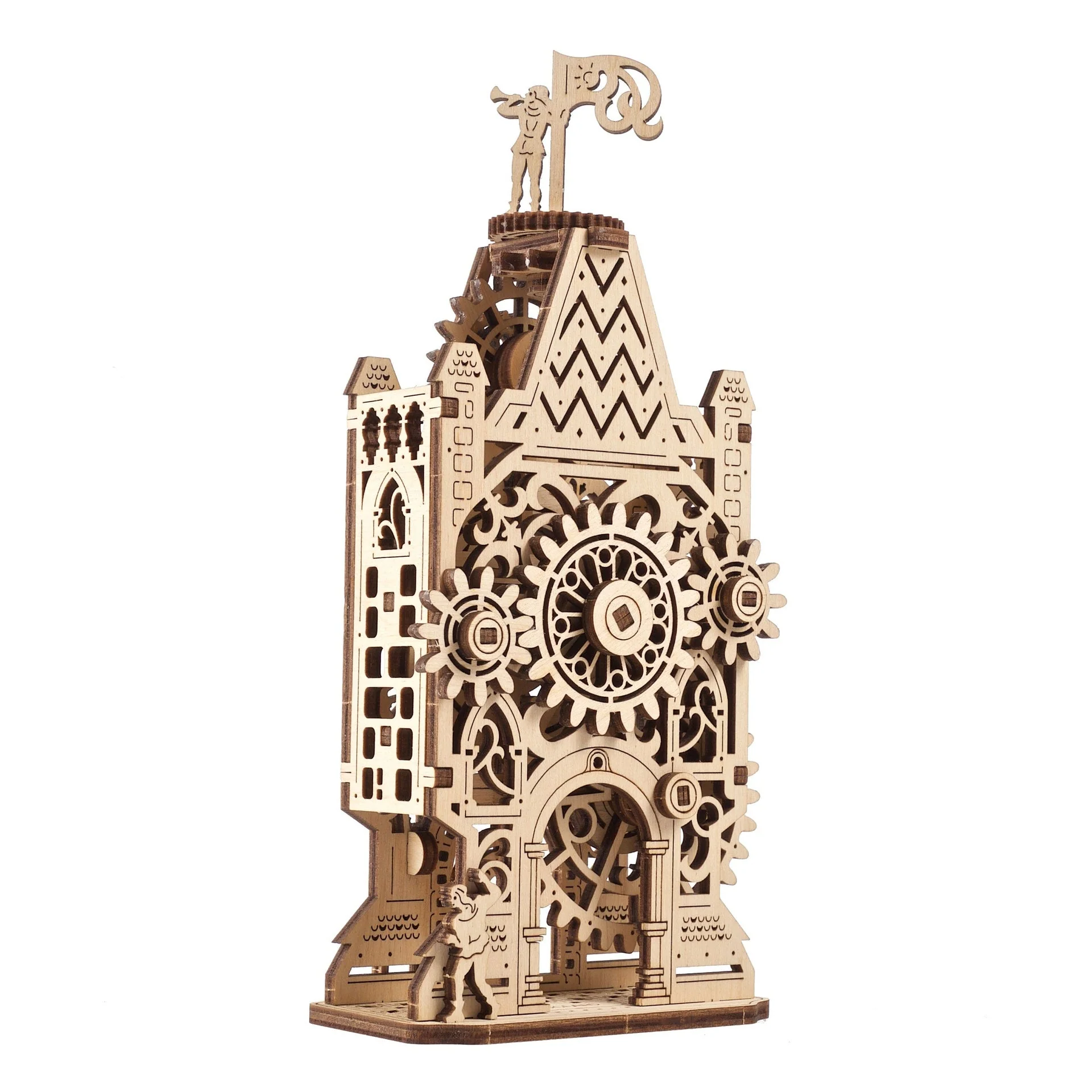 Ancien beffroi Ugears - Puzzle 3d en bois