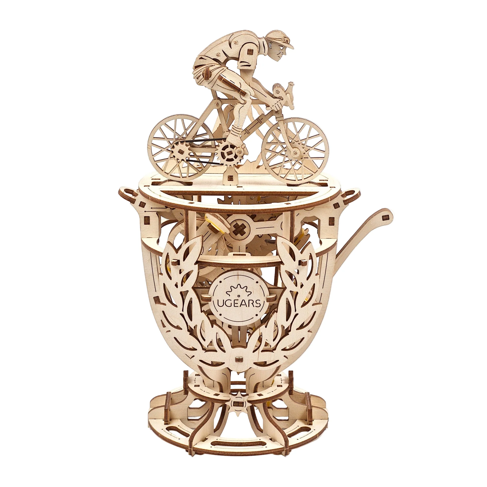 Cycliste Automate UGEARS - Puzzle 3D Mécanique en bois