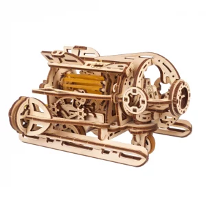 Sous-marin Steampunk - Puzzle 3D mécanique en bois