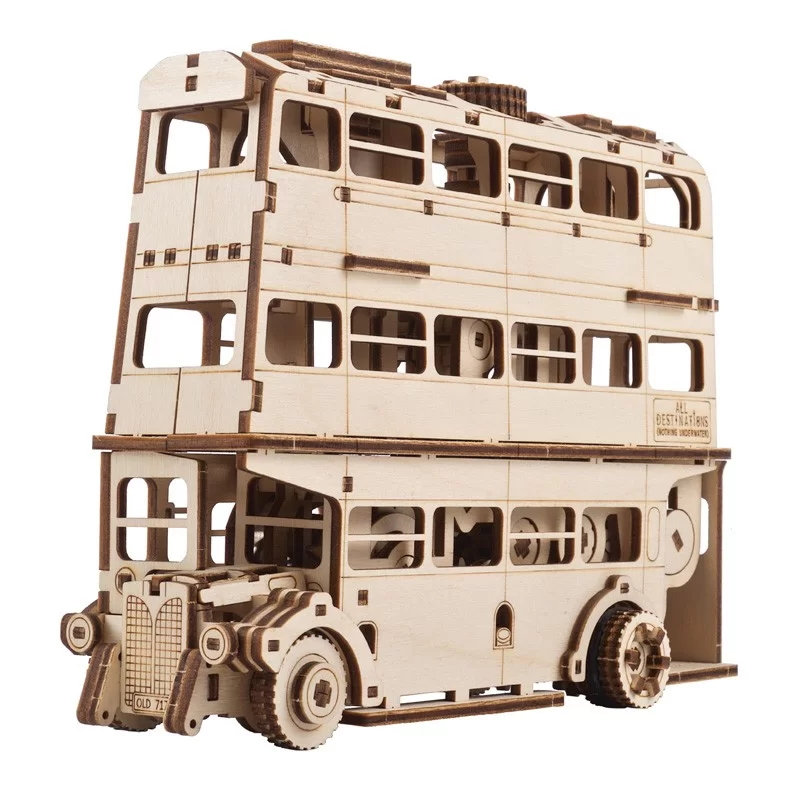 Le Magicobus - Puzzle 3D Mécanique en bois – Image 2