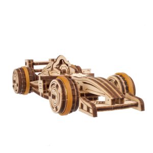 Bolide Compact – Puzzle 3D en bois