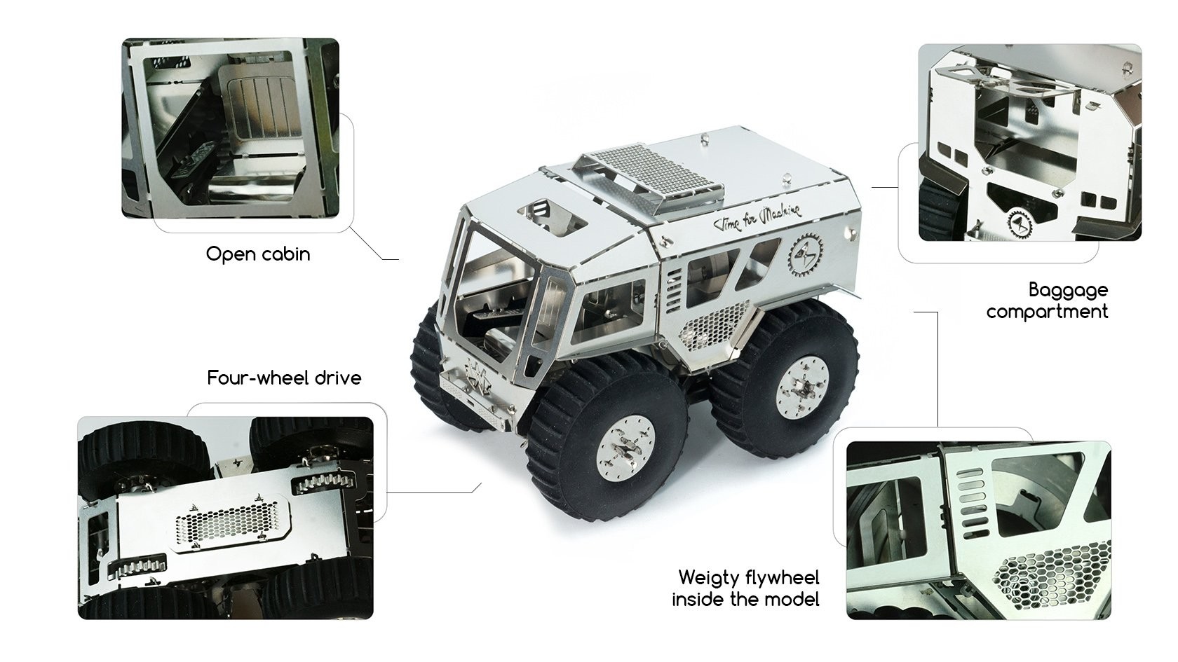 Sherp IN – Kit de construction mécanique en métal