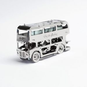 Cute Double-decker Puzzle 3D Mécanique en Métal