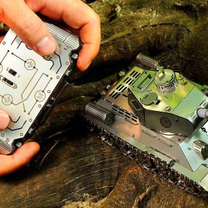 Tank T-34 - Kit de construction Mécanique en Métal TimeforMachine