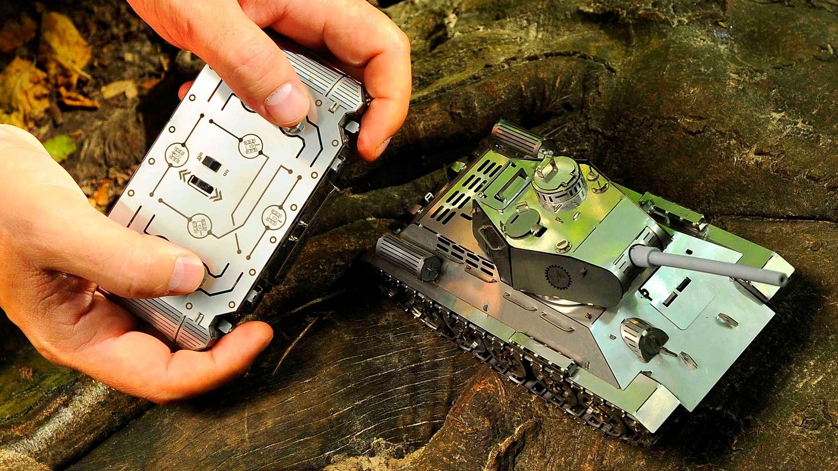 Tank T-34 - Kit de construction Mécanique en Métal TimeforMachine