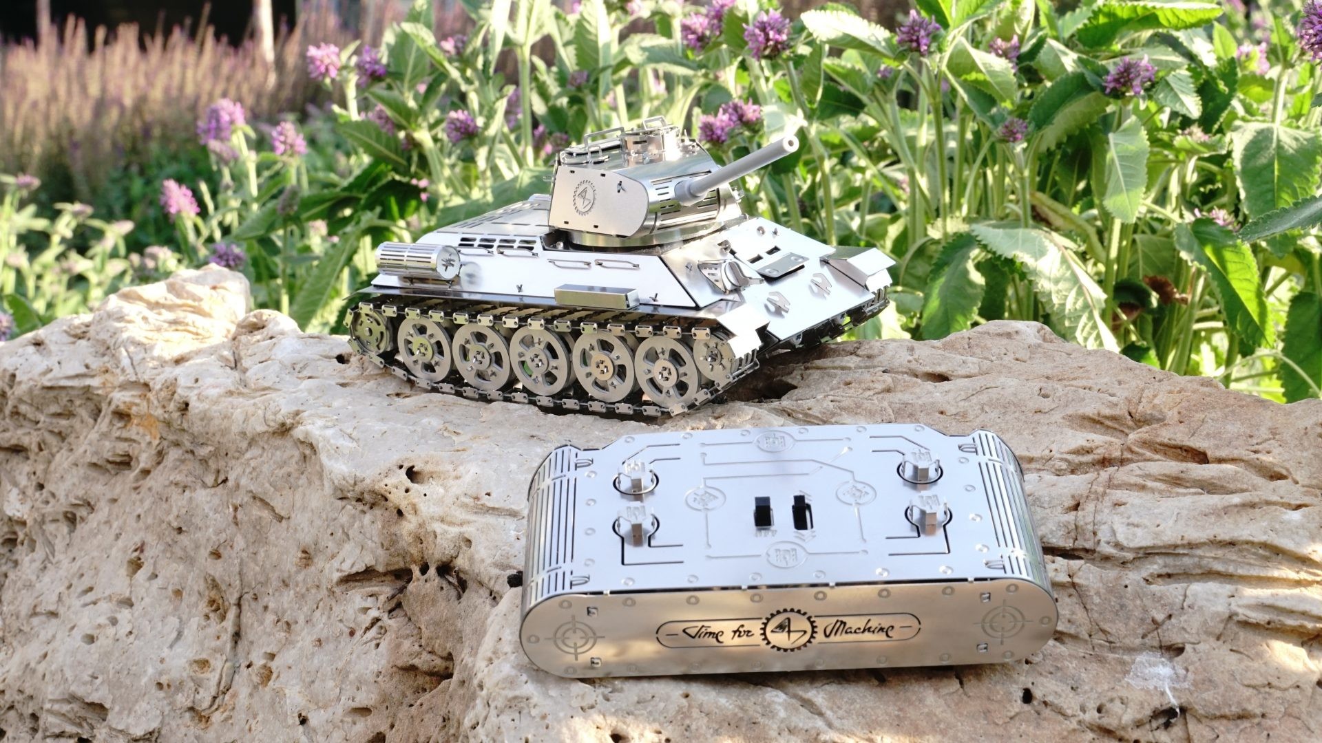 Tank T-34 - Kit de construction Mécanique en Métal TimeforMachine